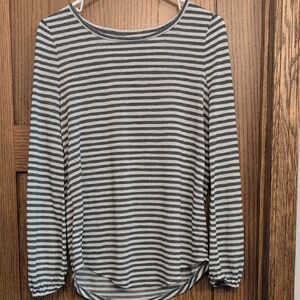 Striped Long Sleeve Top